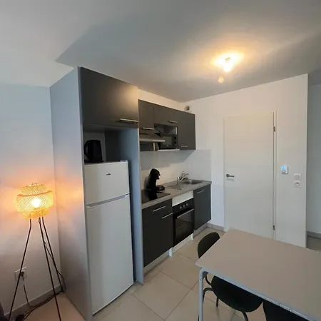 Joli T2 Terrasse Parking Prive Confort Apartment Montpellier