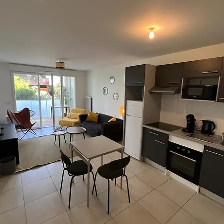 Joli T2 Terrasse Parking Privé Confort
